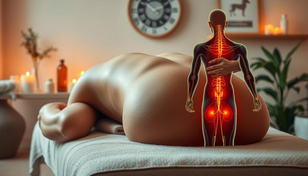 how to massage sciatica trigger points
