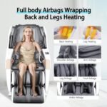 Iboomas 2024 Massage Chairsl Track Zero Gravity Massage Chairs Full Body With Leg Auto Extensionapp Controlai Voice12 Au 2 150x150