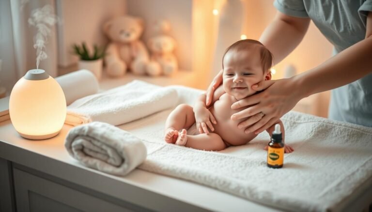 is baby oil healthy for massage