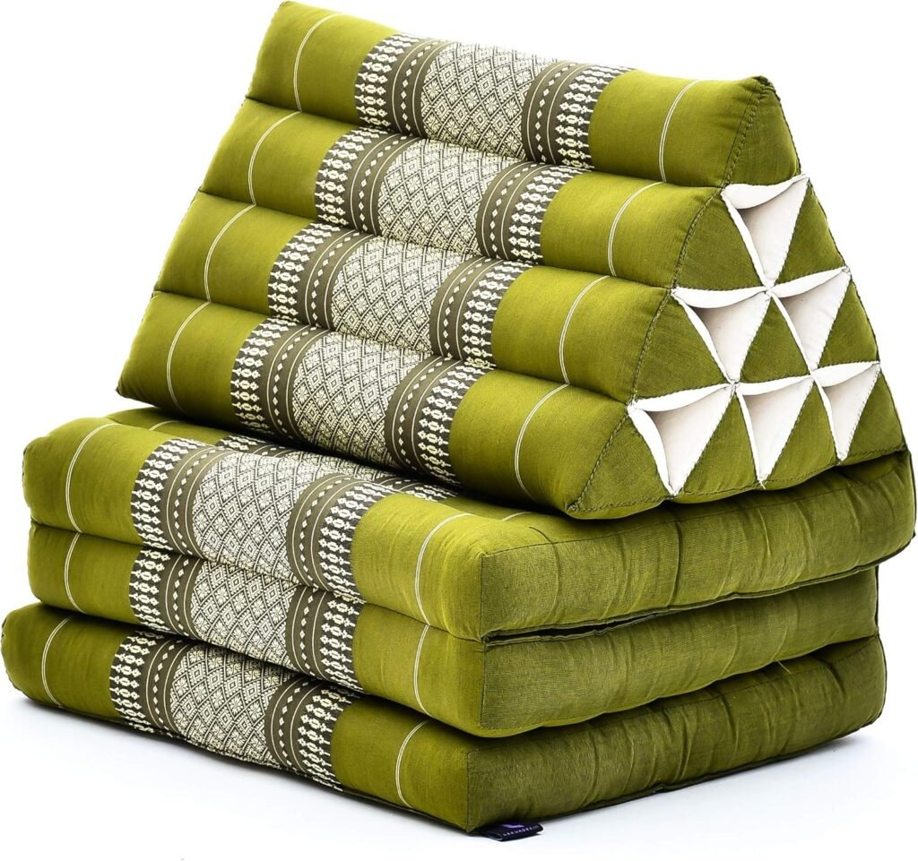 Leewadee Comfortable Japanese Floor Mattress Thai Floor Bed With Triangle Cushion Futon Mattress Thai Massage Mat 67 X 2 1024x961