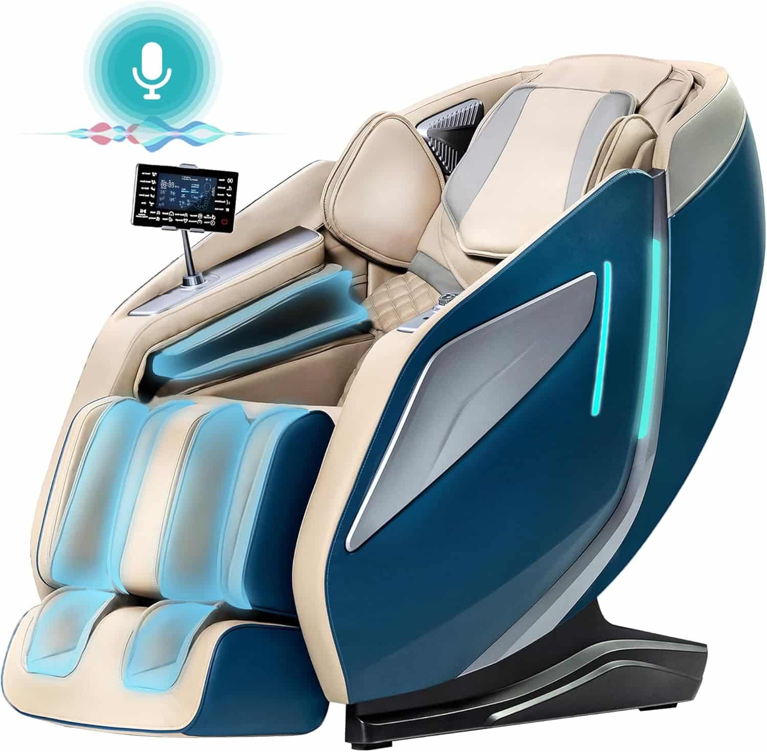 Massage Chair Full Body: Zero Gravity Massage Chairs 3D Shiatsu Massage Chair(Black
