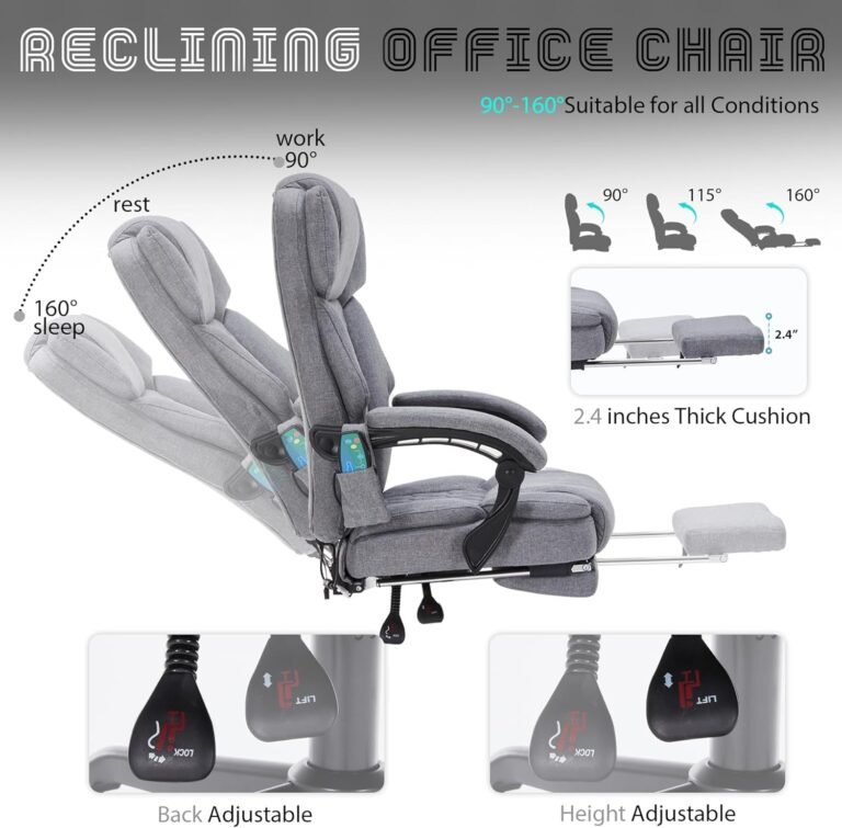 Massage Office Chair with Foot Rest Review