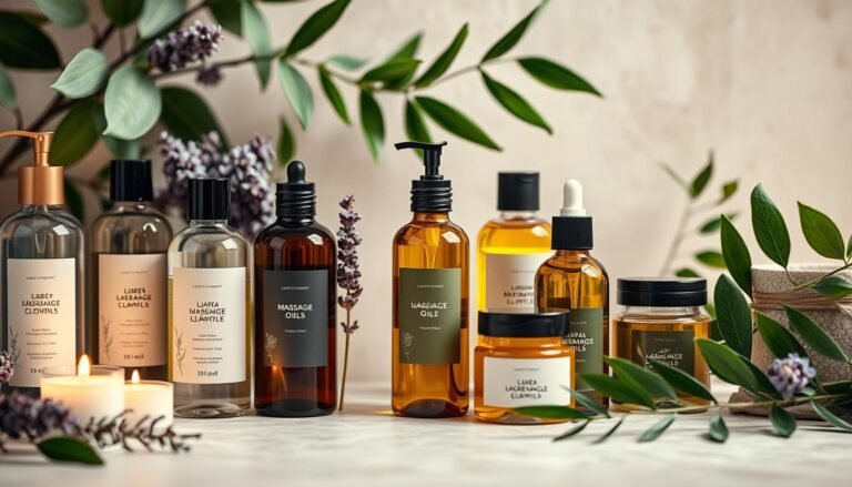 massage oils and lubricants