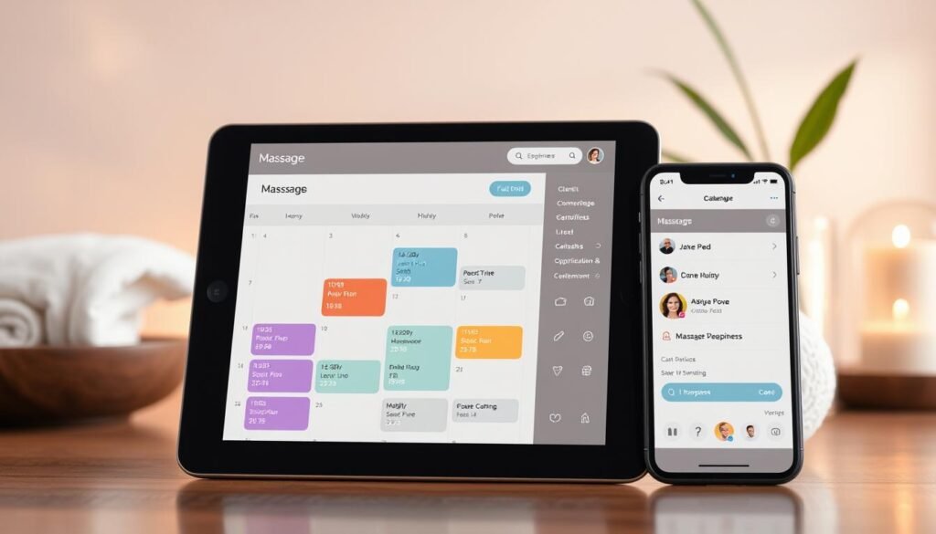 massage scheduling software