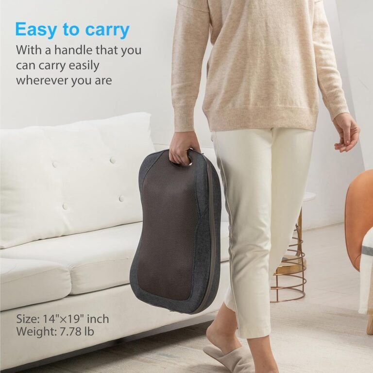 Portable Massage Chair Pad Review