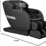 Real Relax Massage Chair Sl Track Full Body Zero Gravity Massage Chair Recliner With App Control Favor 05 Black 1 150x150