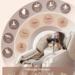 Relx Massage Chair Full Body Zero Gravity Sl Track Shiatsu Massage Chair 12 Modes Airbag Massage With Yoga Stretch Foot 1 4 150x150