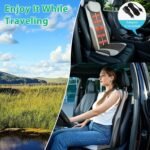 Shiatsu Back Massager With Heat Massage Chair Pad With Deep Tissue Kneading Seat Massager For Back Pain Relief Vibration 2 150x150