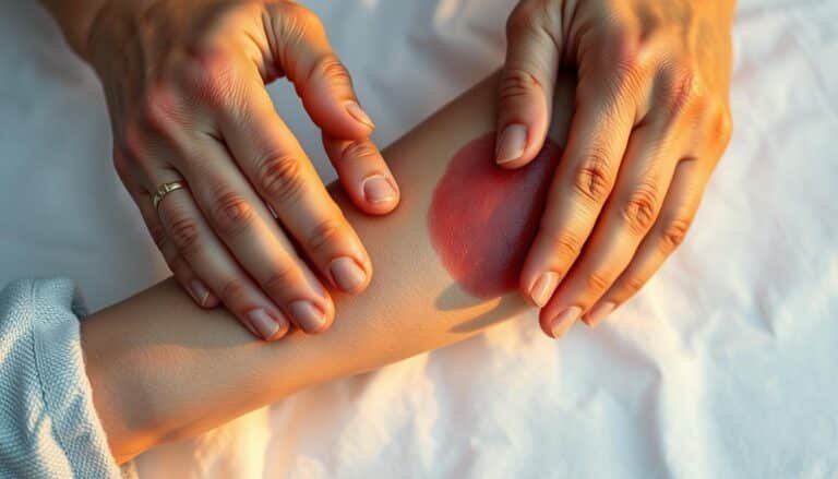 should you massage a bruise