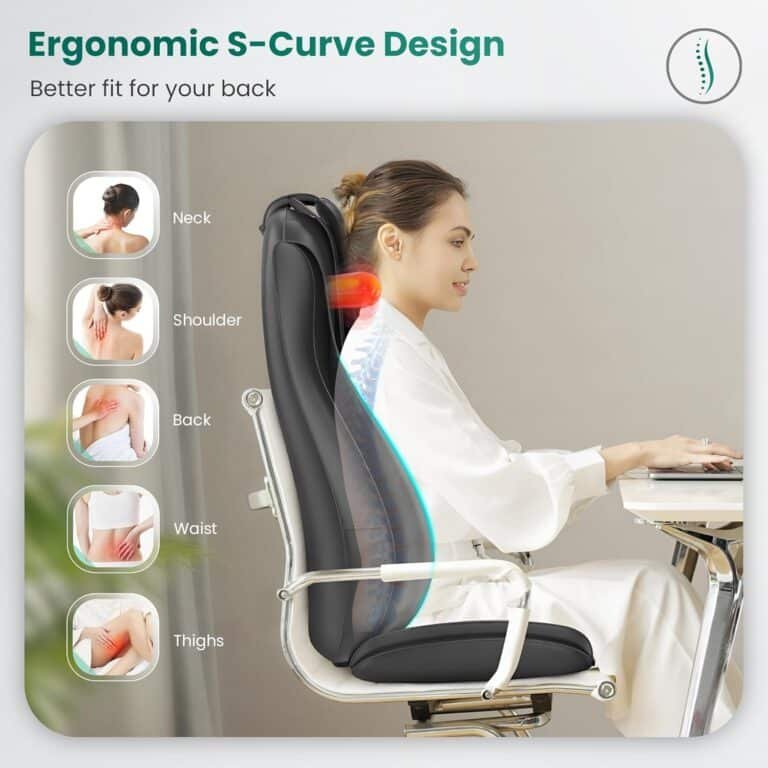 Snailax Shiatsu Neck Back Massager Review