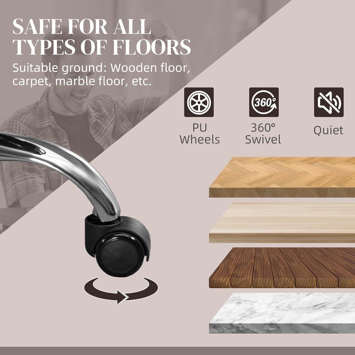 Vinsetto Massage Office Chair with 6 Vibration Points, Lumbar Heated PU Leather Reclining Computer Chair with Adjustable Height, Footrest, Tilt Function, Brown Vinsetto Massage Office Chair with 6 Vibration Points, Lumbar Heated PU Leather Reclining Computer Chair with Adjustable Height, Footrest, Tilt Function, Brown