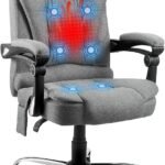 Yodolla Executive Office Chair With 7 Points Massageheat Function High Back Office Chair Reclining Swivel Home Office Ch 150x150