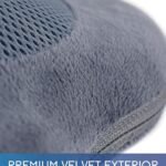 Zyllion Shiatsu Back And Neck Massager With Heat 3d Kneading Deep Tissue Electric Massage Pillow For Chair Car Muscle Pa 1 150x150