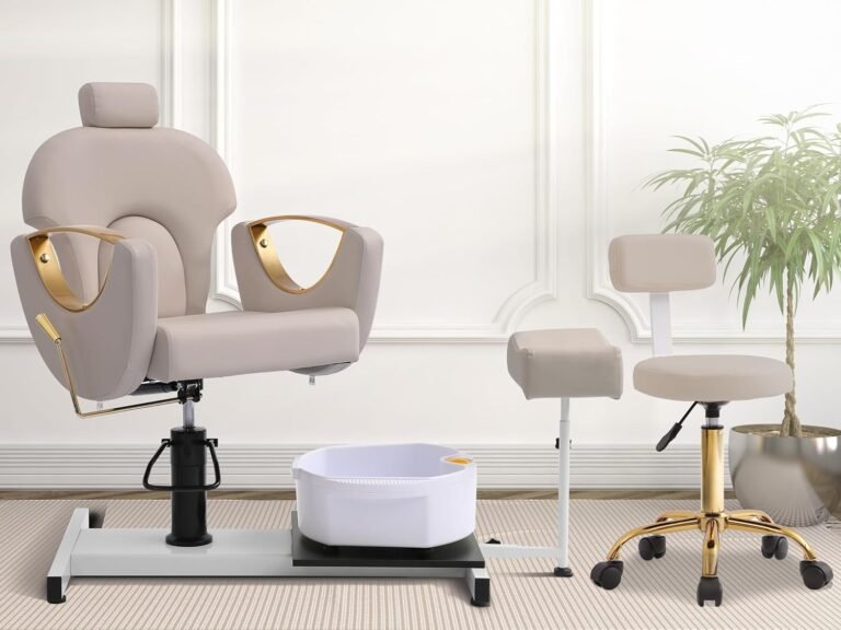KIGOTY Pedicure Chair with Massage Foot Bath Review