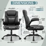 Leather Office Chair Pu Home Computer Desk Chairs With Ergonomic Back Support 360swivel Freesmall Gmaing Chair With Whee 2 150x150