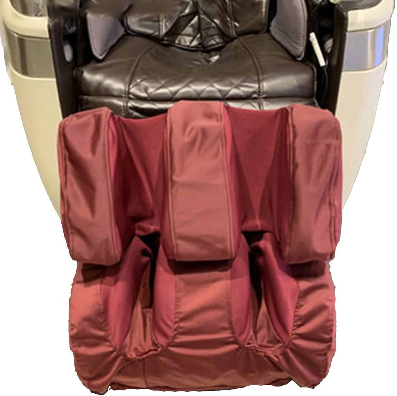 Massage Chair Cover, Full Body Shiatsu Massage Chair Cover Wear-Resistant Fabric Waterproof  Dustproof Massage Chair Cover, Machine Wash,Red,Full Body