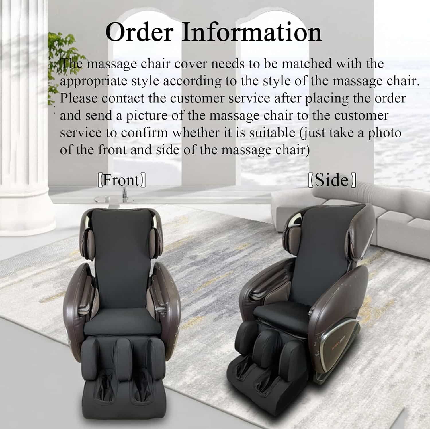 Massage Chair Cover Protector Fitted, ull Body Massage Chair Sofa Covers Stretch Milk Silk Fabric Massage Chair Covers for Chivas Massage Chair,Red,Full Body