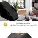 Massage Chair Cover Recliner Chair Cove Oxford Cloth Full Body Shiatsu Massage Chair Protective Coverblackl 2 150x150