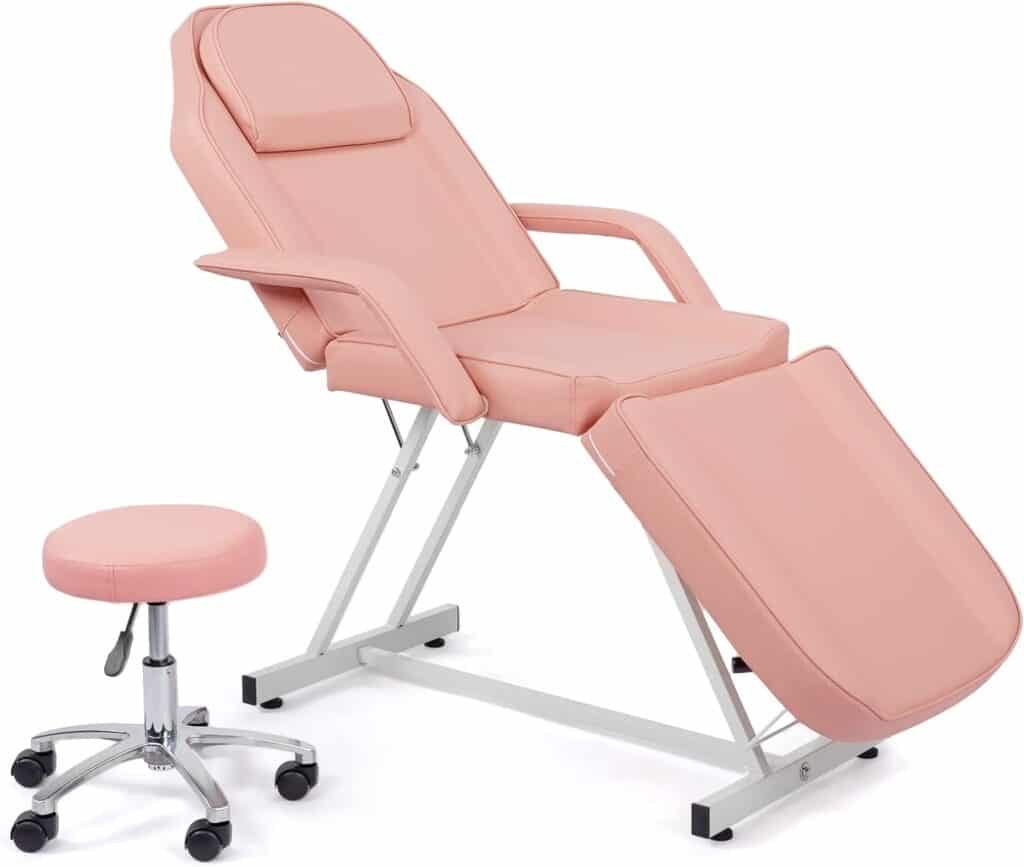 Omysalon Massage Salon Tattoo Chair Esthetician Bed With Upgraded Hydraulic Stoolmulti Purpose 3 Section Facial Bed Tabl 1024x867