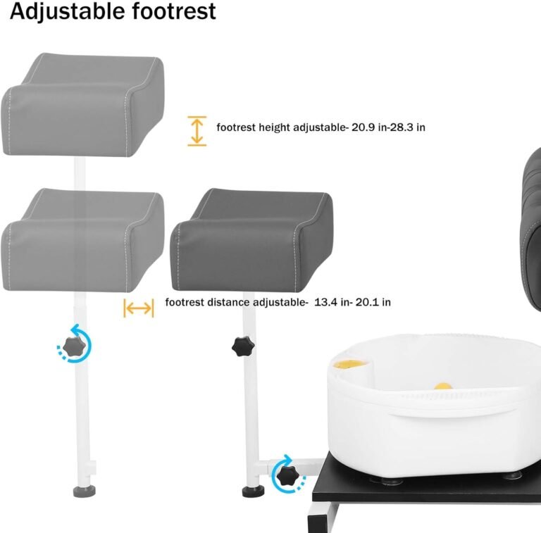 Pedicure Chair with Massage Foot Bath Review