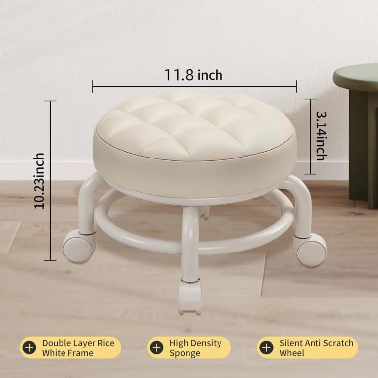 Round Rolling Low Stool Review