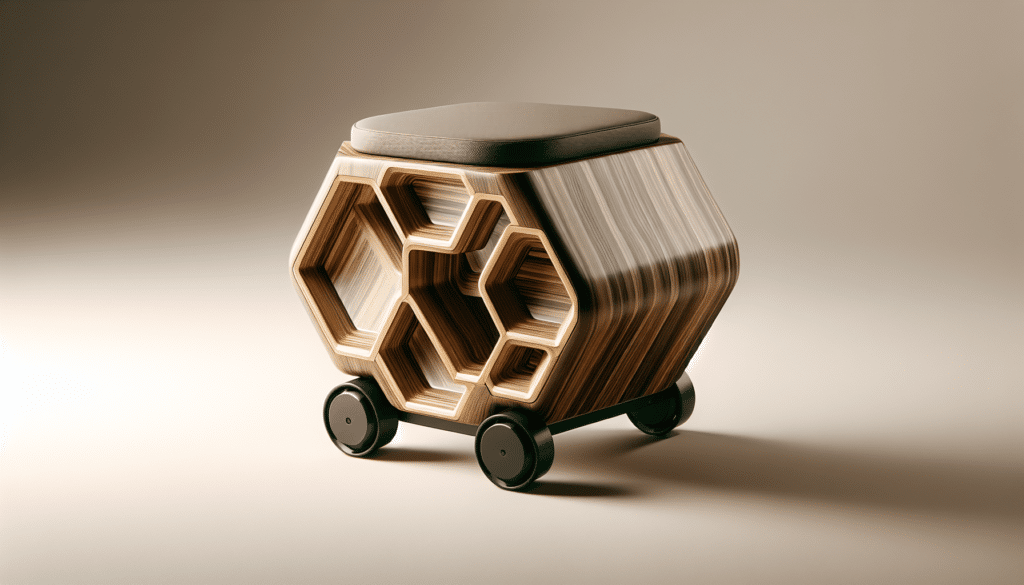 Furwoo Hexagon Rolling Stool Review 1024x585