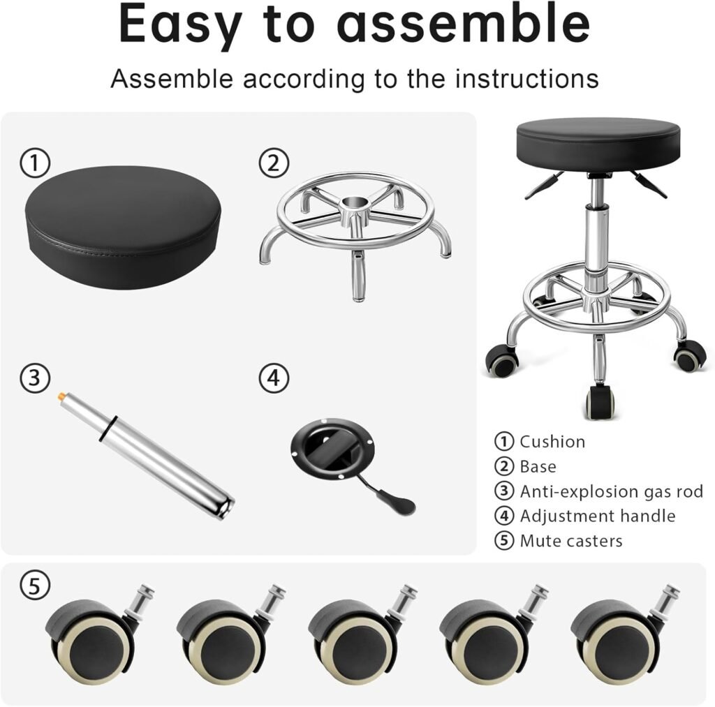 Adjusting Stools Height Adjustment Swivel Stool Review - Suite Massage Chairs | Massage ...