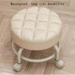 Aetherix Low Stool With Wheels Pedicure Chair For Nail Tech Low Rolling Stool Shoe Changing Makeup Cleaning With Wheels 1 1 150x150