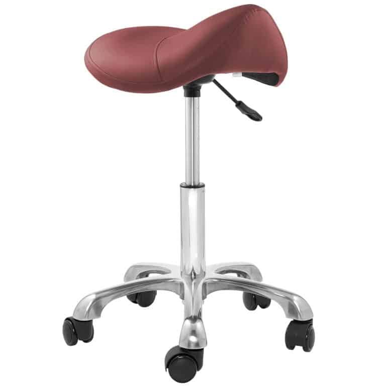 Saloniture Saddle Stool Burgundy Review