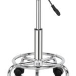 Upgraded Stool Chair Beauty Equipment White Adjustable Salon Spa Pedicure Massage Chair 33 X 33 X 61cm L X W X H 2 150x150