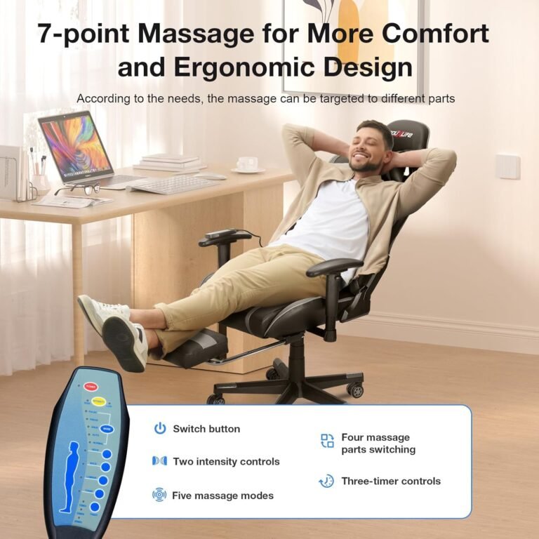 7-Point Massage Gaming Chair Review