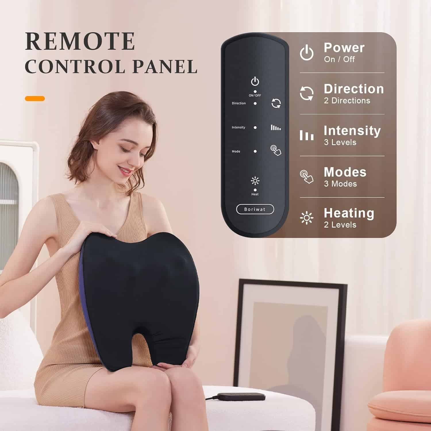 Back Massager with Heat, Shiatsu Neck and Back Massager for Pain Relief, Deep Tissue 3D Kneading Massage Pillow for Lower Back, Shoulder, Legs, Full Body Relaxation, 3 Speeds, Gifts for Mom Dad Back Massager with Heat, Shiatsu Neck and Back Massager for Pain Relief, Deep Tissue 3D Kneading Massage Pillow for Lower Back, Shoulder, Legs, Full Body Relaxation, 3 Speeds, Gifts for Mom Dad