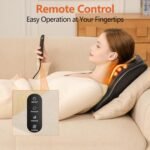 Brelley Neck And Back Massager For Pain Relief Deep Tissue With Heat Shiatsu Shoulder Massager With Bi Directional Rotat 1 150x150