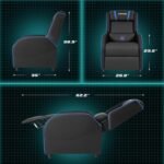 Homall Led Gaming Massage Recliner Review 150x150