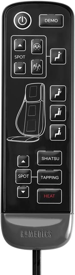 HoMedics Shiatsu 3D Trutouch Massage Cushion for Neck  Back Soothing Heat, 2 Styles, 3 Zones