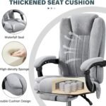 Massage Office Chair With Heat And 6 Vibration Pointsexecutive Office Chair With Foot Rest And Padded Armrestsreclining 1 1 150x150