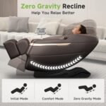 Real Relax 2025 Full Body Massage Chair Zero Gravity Shiatsu Massage Chair Recliner Waist And Calf Heating Foot Massage 1 9 150x150