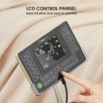 Real Relax Massage Chair Full Body Zero Gravity Massage Chair With 6 Auto Modes 8 Fixed Point Massage Rollers Lcd Blueto 2 150x150