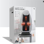 Sharper Image Massager Seat Topper 4 Node Shiatsu With Heat Vibration Attaches To Most Chairs Relaxation Pain Relief For 1 150x150