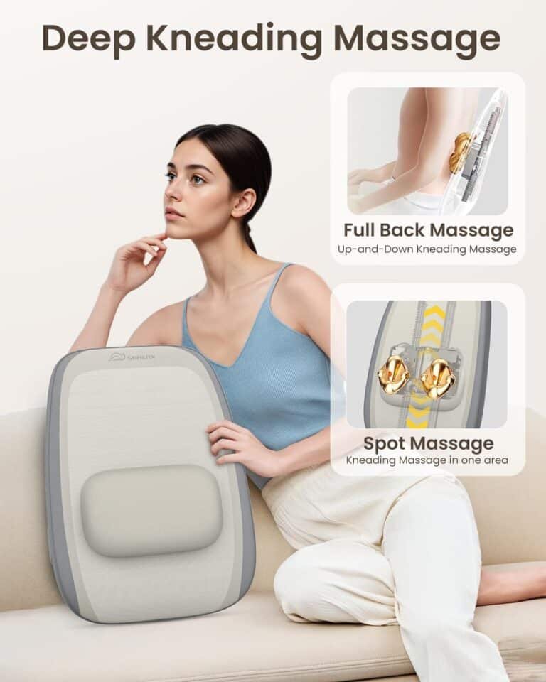 Snailax Shiatsu Back Massager Review