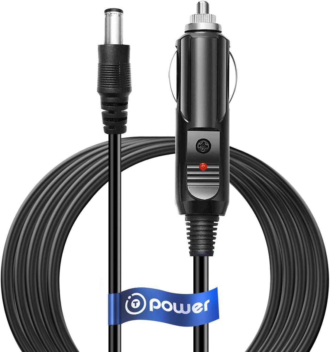 T Power 12V Car Charger for Zyllion for Snailax Five S Gideon Relaxzen Belmint Nursal Shiatsu Neck  Back Massager Office Home  Car Cushion Seat Chair Pad Ac Dc Adapter Power Supply