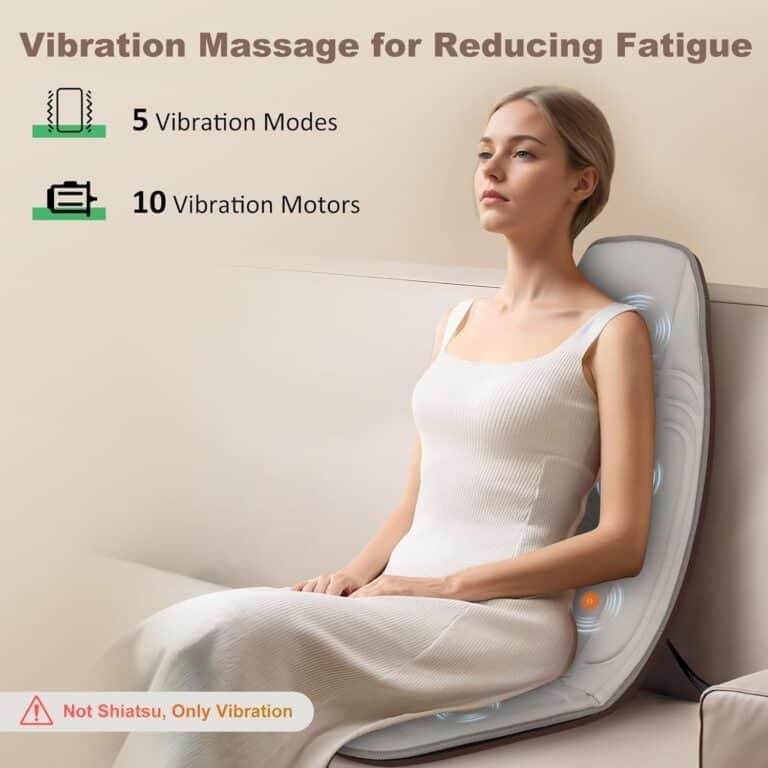 Vibration Back Massager with Heat Review