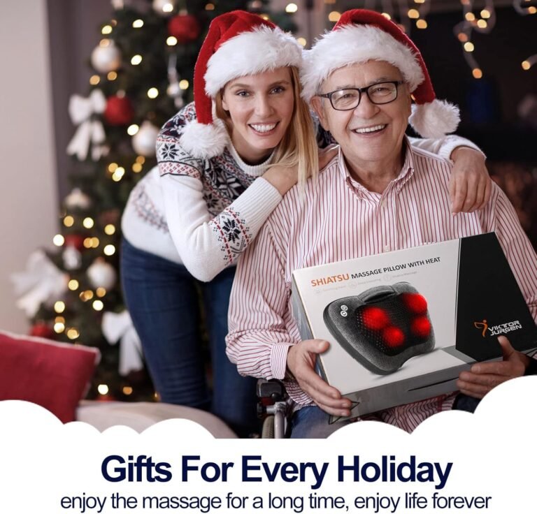 VIKTOR JURGEN Shiatsu Back Massager Review