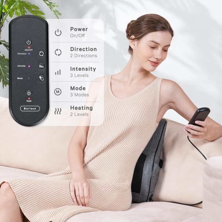 Boriwat Back Massager with Heat Review