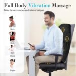 Chair Massager Cushion Back Massager With Heat Electric Seat Massage Pad Back Massage Chair Pad For Back Pain Relief 2 H 2 150x150