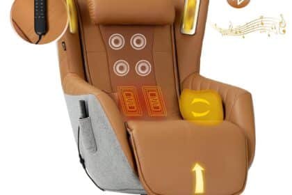 Colamy Zero Gravity Massage Chair Massage And Leisure Dual Use Chair360 Swivelheat Low Noise 3d Bluetooth Speaker Living 420x280
