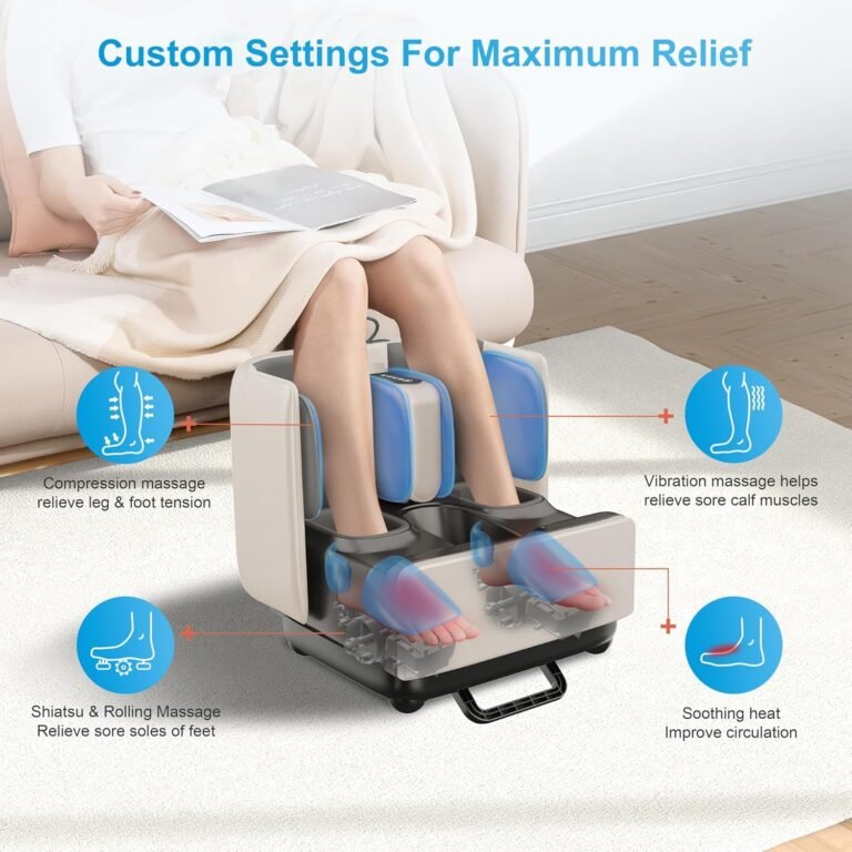 COMFIER 2 in 1 Foot Massager Machine Review