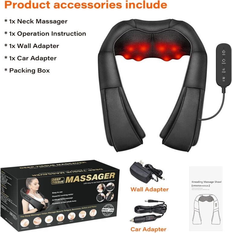 Electric Neck and Back Massager Review