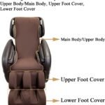 Evuru Massage Chair Cover Armchair Slipcovers Full Body Shiatsu Massage Chair Cover Machine Washable Dust Proof Recliner 1 150x150