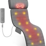 Full Body Massage Mat Detachable Neck Massager Back Massager Pad Massage Chair Full Body 10 Vibrating Motors 5 Massage M 150x150